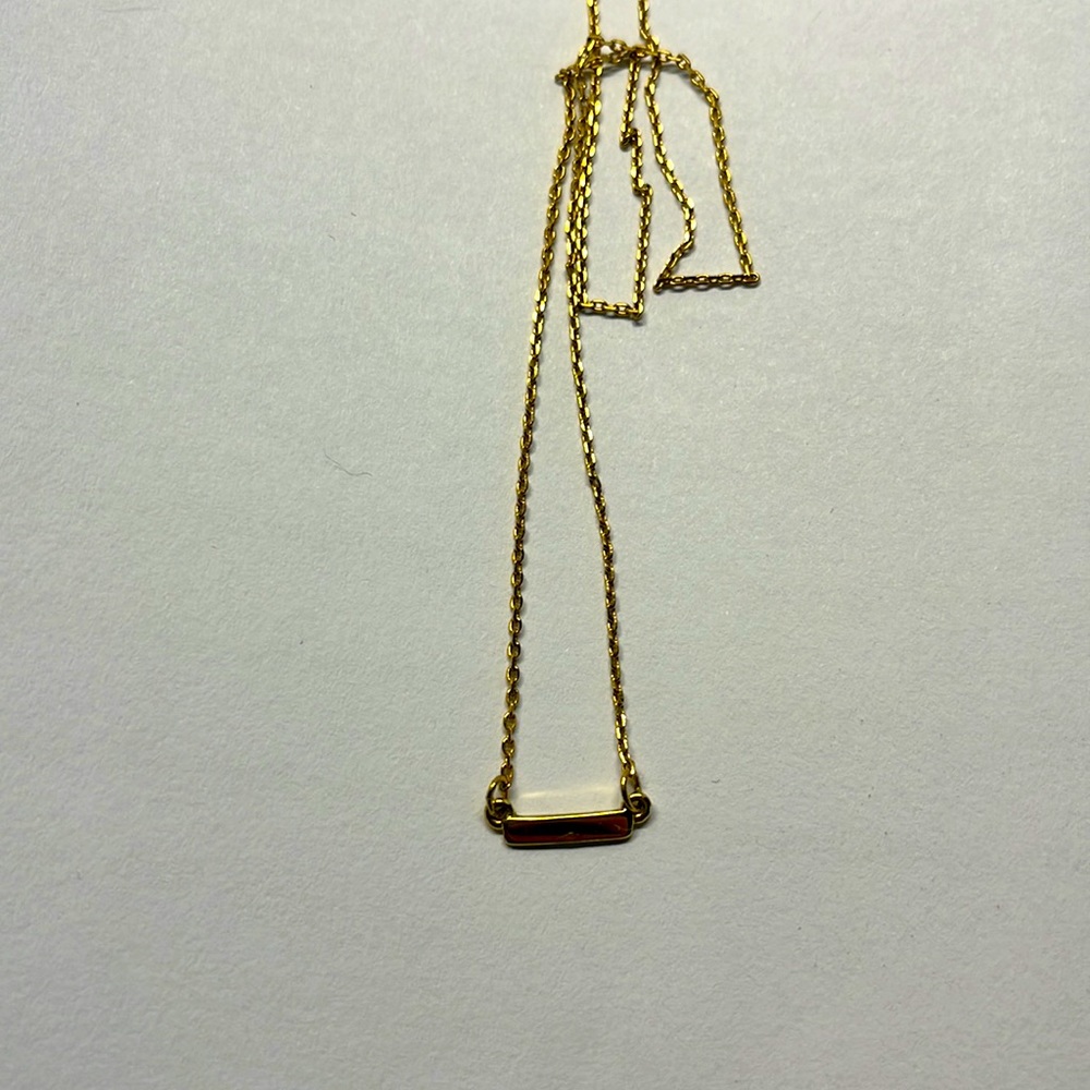 BaubleBar gold necklace